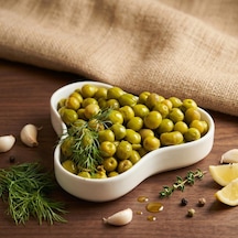 Gurmepark Kırma Halhalı Zeytin Kahvaltılık 1000 G E
