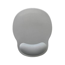 Bilek Destekli Memory Foam Kaymaz Taban Mouse Pad Gri G004