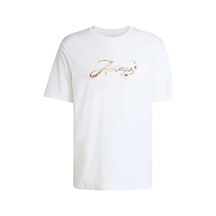Adidas M Cafe Scrıpt T Beyaz Erkek T-shirt Kb2503