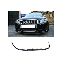 Audi A4 Rs4 B7 Ön Lip Mat Siyah Ön Tampon Lip