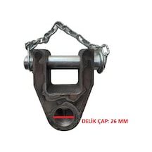 Traktör Hidrolik Ortakol Mafsal Ve Pim Takımı - 26 Mm