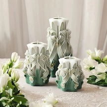 Yeşil Elegant Mum Çiçeksi