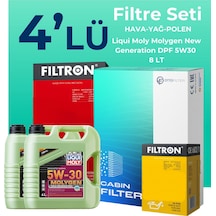Filtron Kia Sorento 2.5 Dizel Filtre Bakım Seti Liqui Moly Motor Yağlı (2006-2011) 4 Lü -