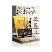 Matkap Ucu Seti- Beton Metal Ahşap Matkap Ucu Drill Bits Set 16 Lı Set 721728 Str-mn346