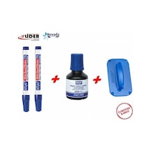 Kraf Tahta Kalemi 770 2 Adet Kalem +1 Adet 445G Mürekkep+1 Silgi Siyah