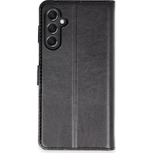 Newface Samsung Galaxy M34 5g Kılıf Trend S Plus Kapaklı Kılıf - Siyah