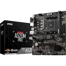 Msi A520M Pro AMD A520 4600 MHz (OC) DDR4 Soket AM4 mATX Anakart