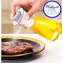 220 Ml Çok Amaçlı Spreyli Cam Şişe Yağdanlık Sosluk Sirke Şişesi Cam Şişe Beyaz Diğer