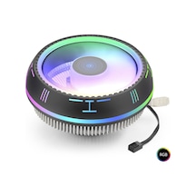 Büro Ev Ofis Bilgisayarı İçin Siyah Cool Storm Intel Amd Ufor Rgb Cpu I Şlemci Fanı