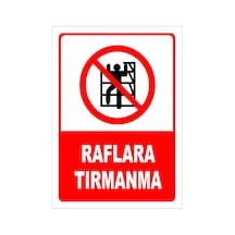 Raflara Tırmanma Levhası Levha 15x21 Cm Galvaniz Saç 0,4 Mm