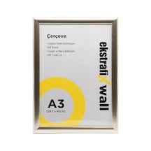 Ekstrafix Çerçeve A3 22 Li Gümüş Fix-çg09