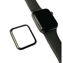 iOS Uyumlu Watch 40Mm Zore Pmma Silikon Body Saat Ekran Koruyucu (551670726)-Siyah