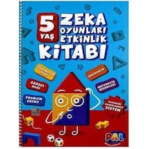 Pal Okul Öncesi Zeka Oyunları Etkinlik Kitabı 5 Yaş