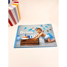 Foto Kitap Sert Kalın Kapak - Fotoğraf Albümü Kişiye Özel Baskılı Fotoğraf Anı Albümü - 20x30 CM 10 Sayfa - 19 Fotoğraf