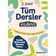 2.Sınıf Bloktest Tüm Dersler Kılavuz Deneme -  Bloktest Yayınları