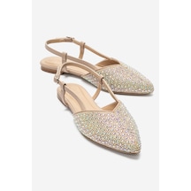 Luvi Shoes Rexton Ten Taşlı Kadın Sandalet