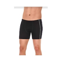 106 Siyah Modal Biyeli Boxer 3 Lü 001