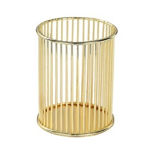 Ganzhoushop Kalemlik, Tel Metal Kalemlik, Kırtasiye Ve Masa Aksesuarları İçin Dekoratif Masa Depolama Düzenleyici Konteynerstil 3