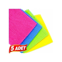 5'li Mikrofiber Temizlik Bezi 40x40 Cm 250 Gsm Diğer