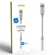 Jopus  JO-IB01 Bluetooth Modlu Bağlantı 3.5 MM Dönüştürücü Beyaz