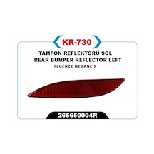 Lvsqvr Tampon Reflektörü Sol Fluence-megane 3