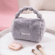 Dekohop Peluş Makyaj Çantası