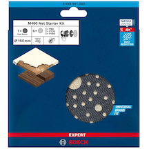 Bosch Expert M480 Başlangıç Kiti, Eksantrik Zımpara Makineleri İçin, 150 Mm 7 Parça  - 2608901203