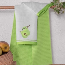 Maxstyle Pamuk Armut Desenli 2 Parça Mutfak Havlusu 40 x 60 CM