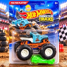 Hot Wheels Poo Poo Platter 2026 Turkuaz Büyük Tekerlekli Oyuncak Araba Fyj44