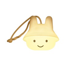 Metabagua Küçük Tavşan Kordon Gece Lambası Renk Değiştiren Taşınabilir Ortam Işığı Bkddwq Beyaz