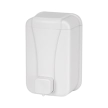 Plastik Sıvı Sabunluk Duvar Tipi Beyaz 500 ml