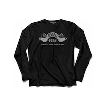 Central Perk A Place Where Frıends Meet Logo Uzun Kollu Tişört (512927031)