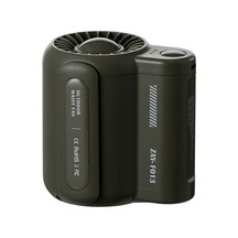 Usb Şarj Edilebilir Taşınabilir Beline Asılabilir Fan I1oı38 Yeşil