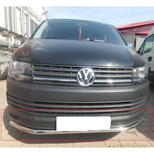 Volkswagen Transporter T5-T6 Krom Ön Koruma Bıyık Paslanmaz Çelik