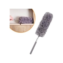 140 Cm Uzatılabilir Mikrofiber Toz Alma Fırçası - Yumuşak Başlık