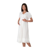 Kadın Ekru Hamile Lohusa Gecelik, 2xl, Tycgwk73bn171014357530353-89c0018314391 Açık Bej - Beyaz