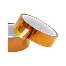 Pazly Yüksek Sıcaklığa Dayanıklı Poliimid Isı Yalıtım Bandı 260 C 300 C 30mm 3d Baskı Kartı Koruma Bandı