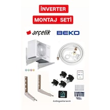 Klima Montaj Seti Boru Çapı : 1/4-3/8 Uzunluk 3 Metre 50