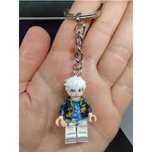 Jujutsu Kaisen Anime Mini Figür Hediyelik Anahtarlık Gojo Satoru