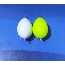 ZARGANA ŞAMANDIRA TOP 40 Gr. SARI-BEYAZ 2 Lİ SET.