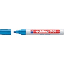 Edding Markör Boya Dekor Yuvarlak Uçlu 1-2 Mm Mavi 751 10 Adet