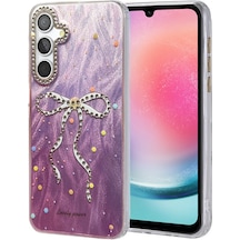 Samsung Uyumlu Galaxy A24 4g Kılıf Blade Aynalı Desenli Kapak Desen 1\