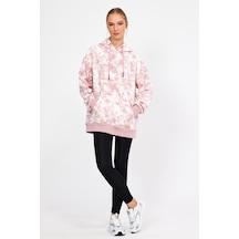 Alexander Gardi Alexandergardı Batik Desenli Kapüşonlu Şardonlu Oversize Sweatshirt Un-757a07 001