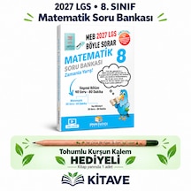 Sinan Kuzucu Yayınları 2027 Lgs 8.sınıf Matematik Soru Bankası Tohumlu Kurşun Kalem Hediyeli