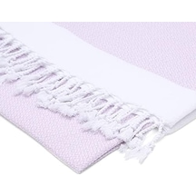 Premium%100 Pamuk Battal Boy Peştemal 100x180 Cm Lüks Plaj Havlusu, Hızlı Kuruyan Kum Tutmaz Şezlong Havlusu, Hafif Seyahat İçin İdeal 1, Lila Açık