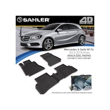 Sahler Mercedes A180 Havuzlu Paspas 4.5D 2018 Model Uyumlu