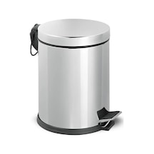 Tema 3 lt Pedallı Çöp Kovası Krom 304 Kalite Paslanmaz