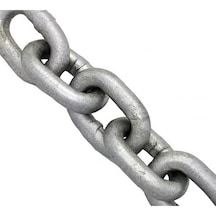 Tekne Irgat Zinciri. 10mm Kalibre Zincir Galvaniz Zincir. 1 Metre