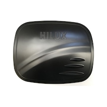 Toyota Uyumlu Hilux Revo 2016 Sonrası Mat Siyah Depo Kapağı Qc36