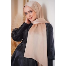 Flora Tekstil Janjan Trend Parlak Saten Dokulu Abiye Şifon Işıl Şal Jan-şal-2510 Gold